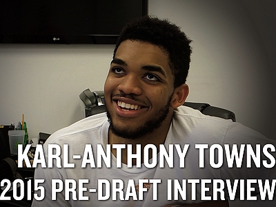 DraftExpress Karl Anthony Towns Interview